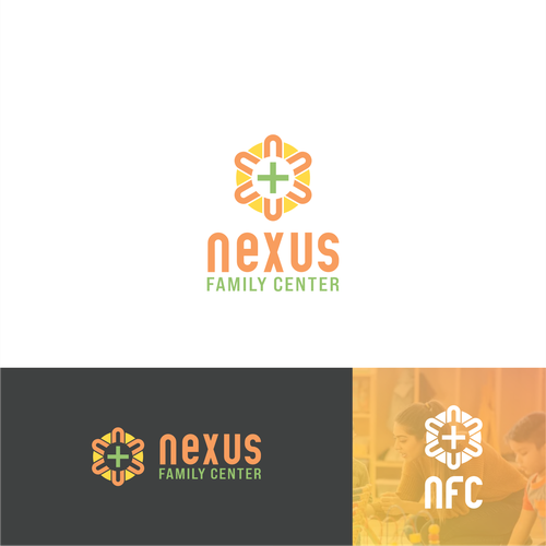 Fun Kid-friendly logo for a Family Center Design by Djo Creative™