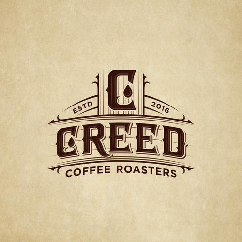 Creed Coffee Roasters need a new logo! Design by Lorenc Design