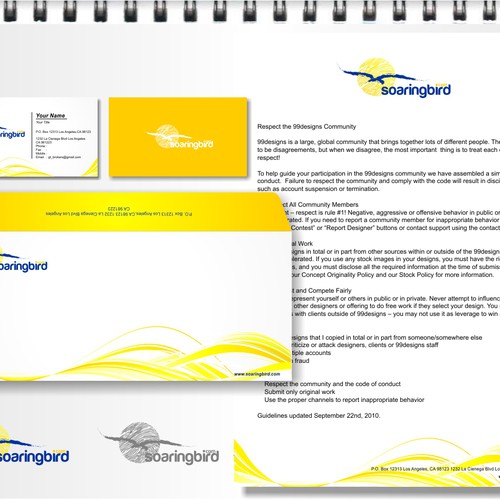 logo for soaringbird.com Design by vertex-412™