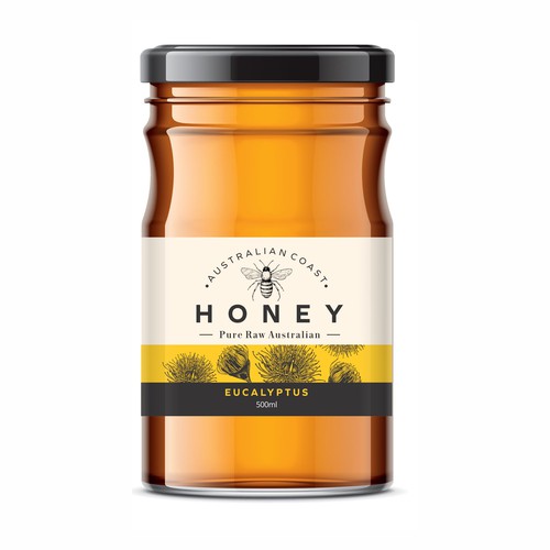 Australian Honey Jar Design by Darka V