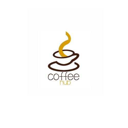 Coffee Hub Ontwerp door sandom ★ designs ✎