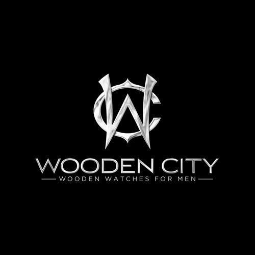 Logo for new wooden watches company Design by Vespertilio™