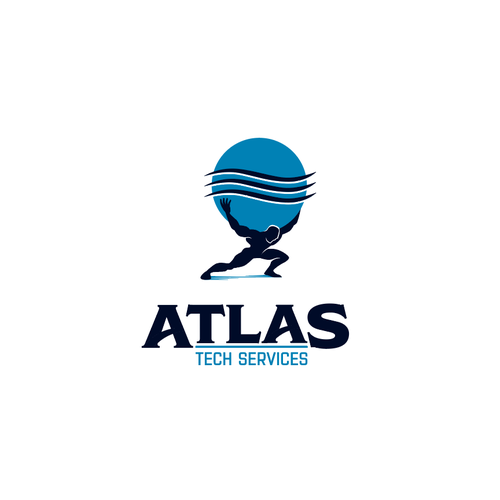 Guaranteed-  Create a logo and branding concept for Atlas Tech Services Design by Steve Hai