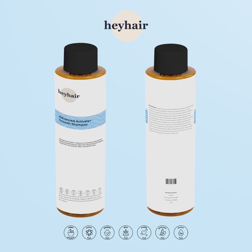 Minimalistic Package Branding Design for a Cosmetic Hair Care Line - ONE PRODUCT Design by hirascave