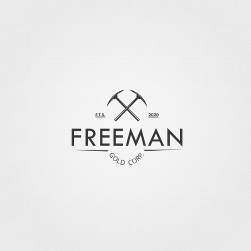 Gold Mining Company Logo Design by MAKESHIFT.ART