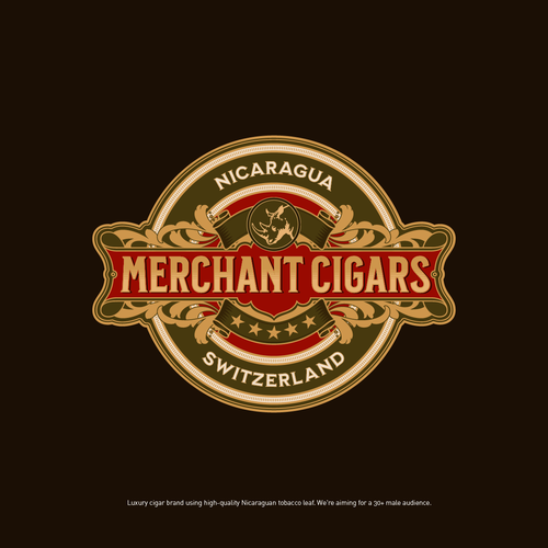 Revamp Merchant cigars logo Design by Seiya Design's