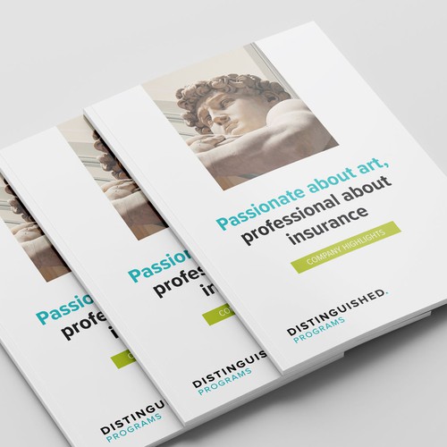 Designs Design Fine Art and Collectibles Insurance Brochure Brochure contest