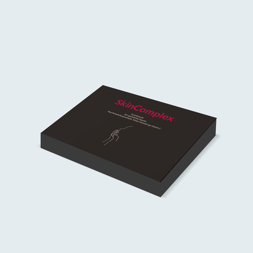 Box design for a advanced skin care supplement Design by Elllen