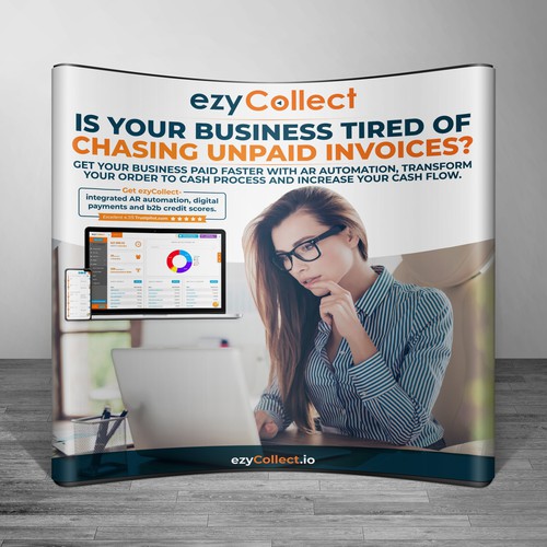 B2B Saas Pull Up Banner for Trade Show Design von icon89GraPhicDeSign
