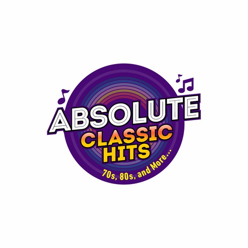 Absolute Classic Hits Logo Design Design von Recharge