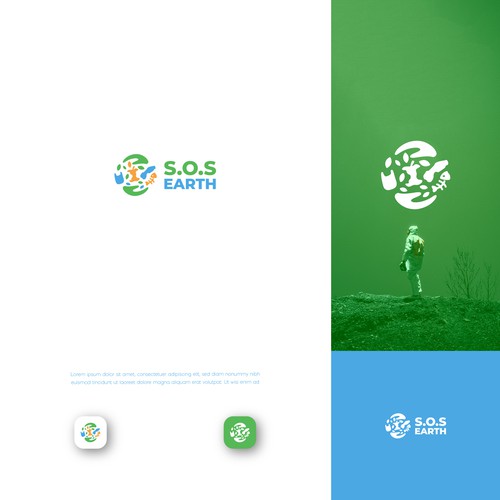 Save Our Spaceship Earth Logo Design Design by Studio.Ghi