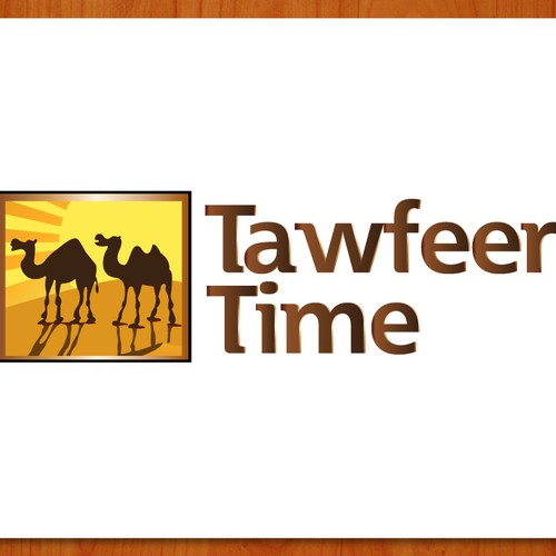 logo for " Tawfeertime" Ontwerp door FontDesign