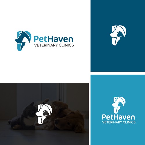 PetHaven Veterinary Clinics Logo Contest Design by Web Hub Solution