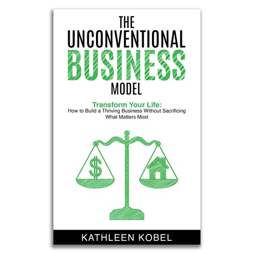 Book Cover Design (The Unconventional Business Model) Design by Waris Baig 786