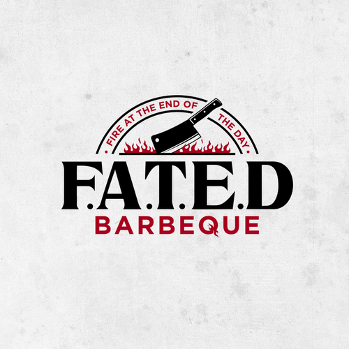 bayuRIPさんのF.A.T.E.D. BBQ! Competition BBQ Team Logo NEEDED https://www.instagram.com/fated_bbq/デザイン