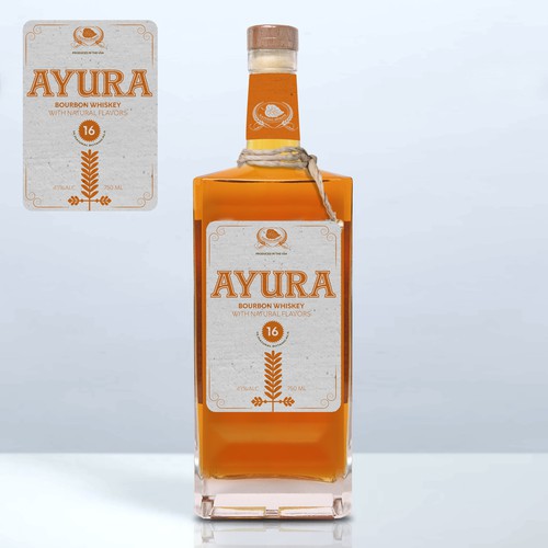 Design an attractive label for a new Bourbon Whiskey Design by Arman Hr