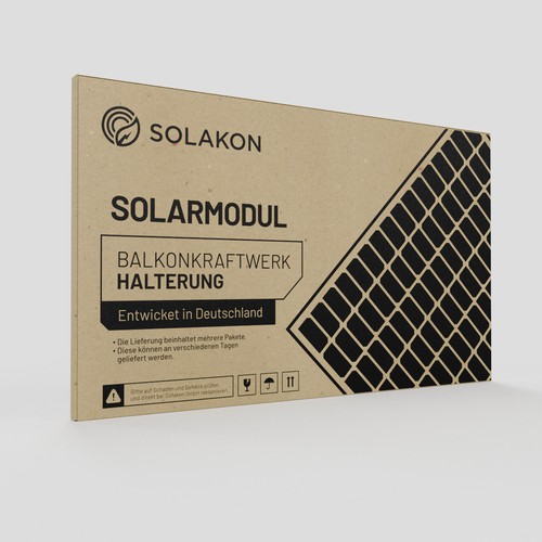 Create a nice Packaging Design for Solar Panels Design by Carl Haus