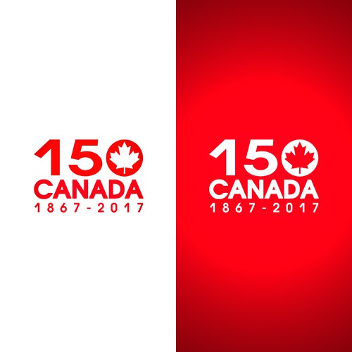 Community contest: Design Canada’s 150th birthday logo! Design by Mixaurus