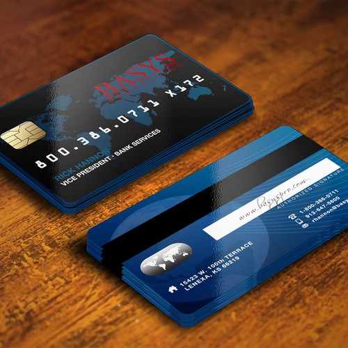 BASYS Business Card Design by GM Visual Studio
