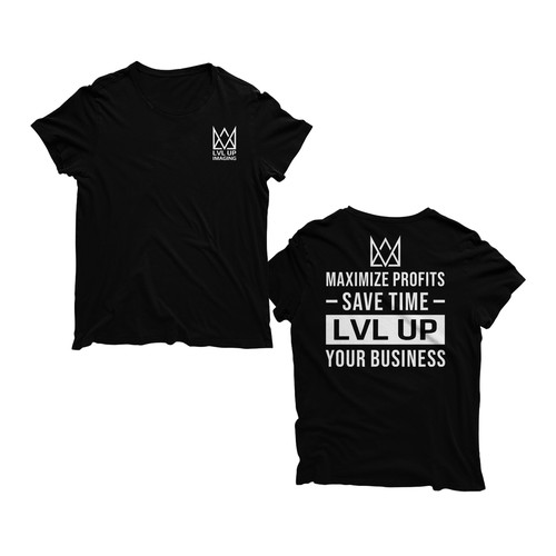 New Shirt Design for LVL Up Imaging Diseño de -Diamond Head-