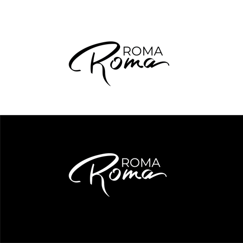 Roma Roma Logo Desing Diseño de A.Matar