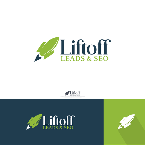 Logo and branding package: Liftoff Leads & SEO Design by InTuos Pro