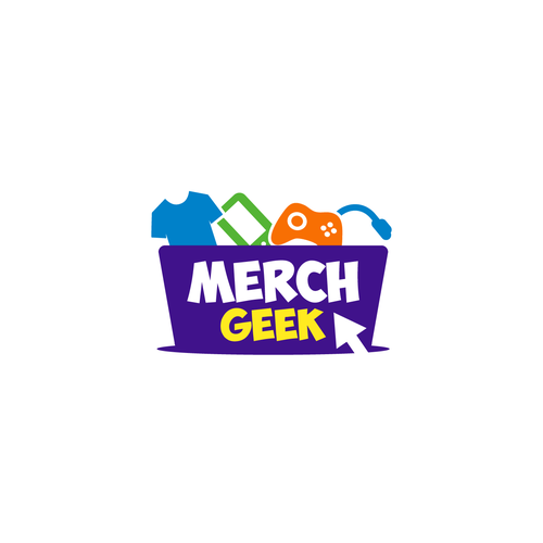 Merch Geek needs a new logo! Design by Luel