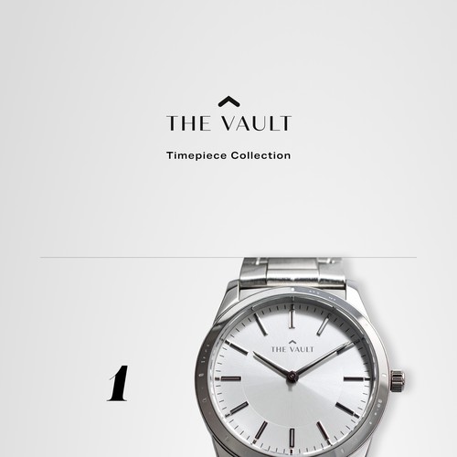 The Vault | Timepiece Collection Logo Contest Design by Belfer 72