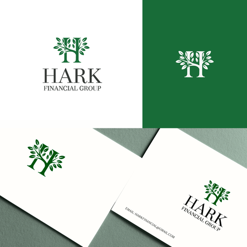 Design a Sophisticated, Organic Brand Identity for Hark Financial Group Design by Aytondesi