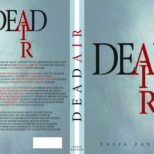 Book Cover Design for "Dead Air" Design by Lord Sofian Dri
