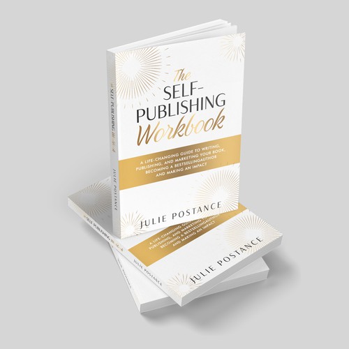 Stunning high quality professional cover for book on self-publishing Design by Yna