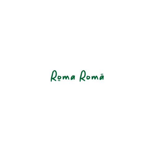 Roma Roma Logo Desing-ontwerp door hartawan®