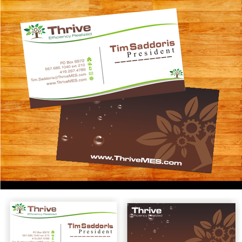 Create the next stationery for Thrive Ontwerp door vioo