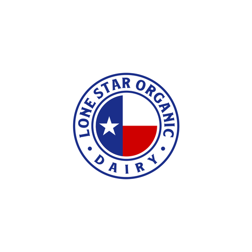 Organic Dairy In Texas - Logo Design by mac23line