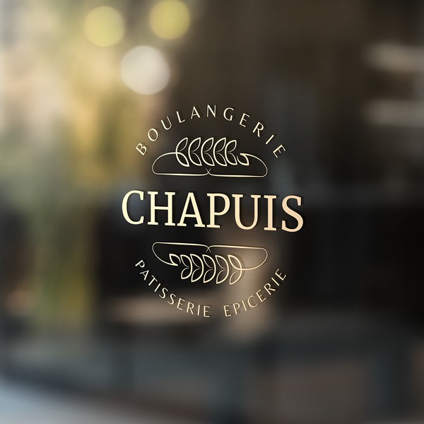 Design by Pticaubica titled "Boulangerie Pâtisserie Epicerie"