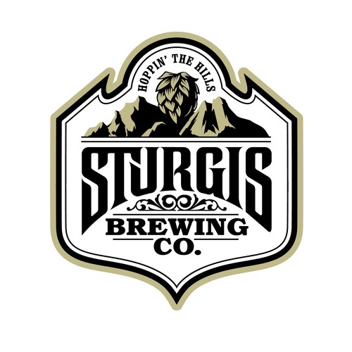 Sturgis Brewery Logo Design Design by gcsgcs