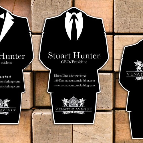 Help Venator Avenue Custom Clothier with a new stationery Design by Milos Djokovic