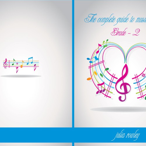 Music education book cover design Design von pbisani_s