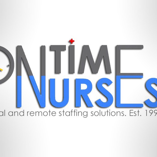 logo and business card for Ontime Nurses Réalisé par 1ajin1