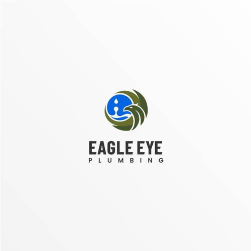 Eye catching and very marketable logo for plumbing company. The company name is Eagle Eye Plumbing Design by R.one