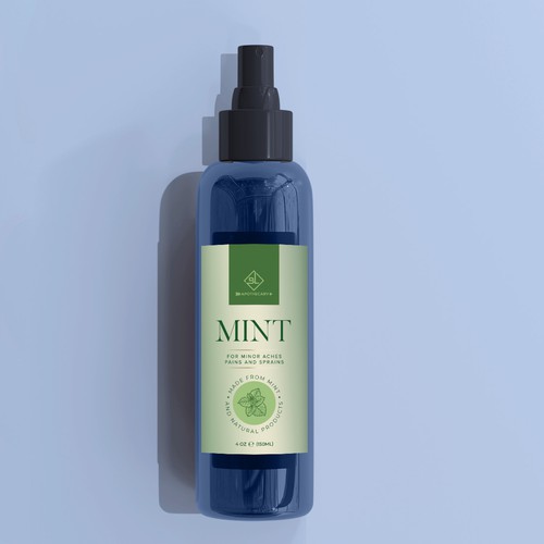 Pain Spray Label Design by IleanaP