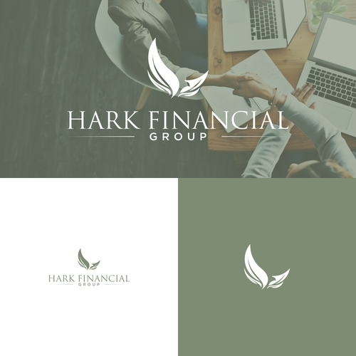 Design a Sophisticated, Organic Brand Identity for Hark Financial Group Design by Candystd