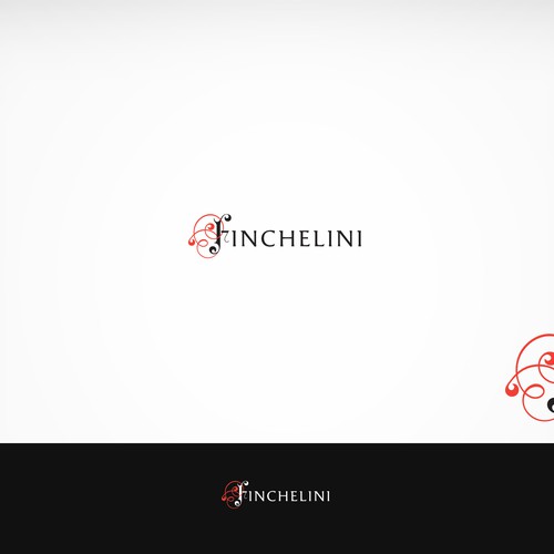 Finchelini Luxury Logo for Art, Antiques & Jewellery Boutique Réalisé par BZsim