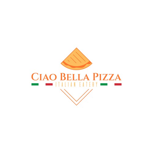 Ciao Bella Pizza Logo Design by DodolBanyu