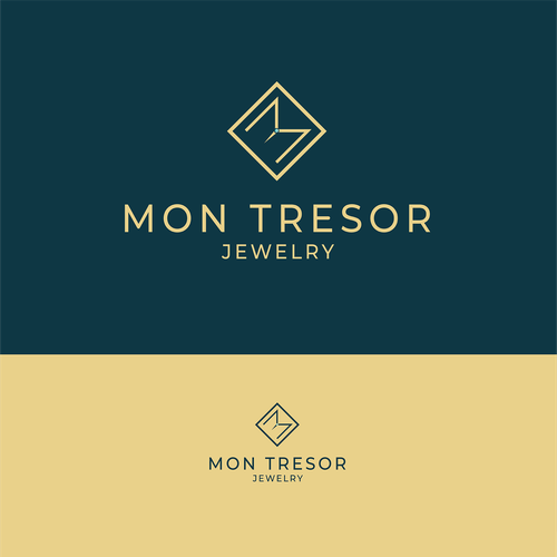 Unique Jewellery brand logo design Design by Bishr Kari