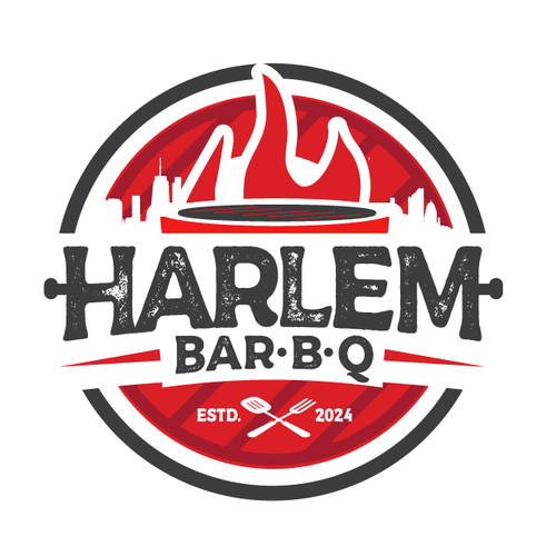 Harlem Bar B Q Design von -NLDesign-