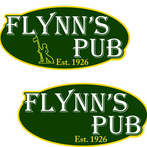 Help Flynn's Pub with a new logo Diseño de kagdesigns