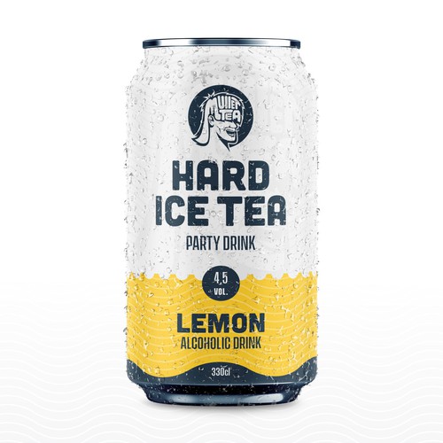 Hard Ice tea Can Design - Be Fun ! Design by Bayudaswara