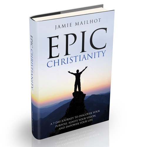 Epic Christianity Book Cover Design – Self Help and Life Motivation Christian Book – 6x9 Front and Back Design by Dreamz 14