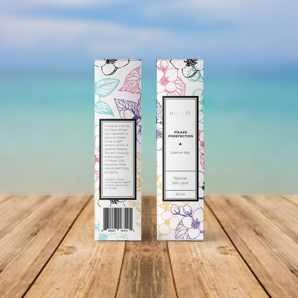 Design by Mélissa Lacoste titled "Packaging Parfum"